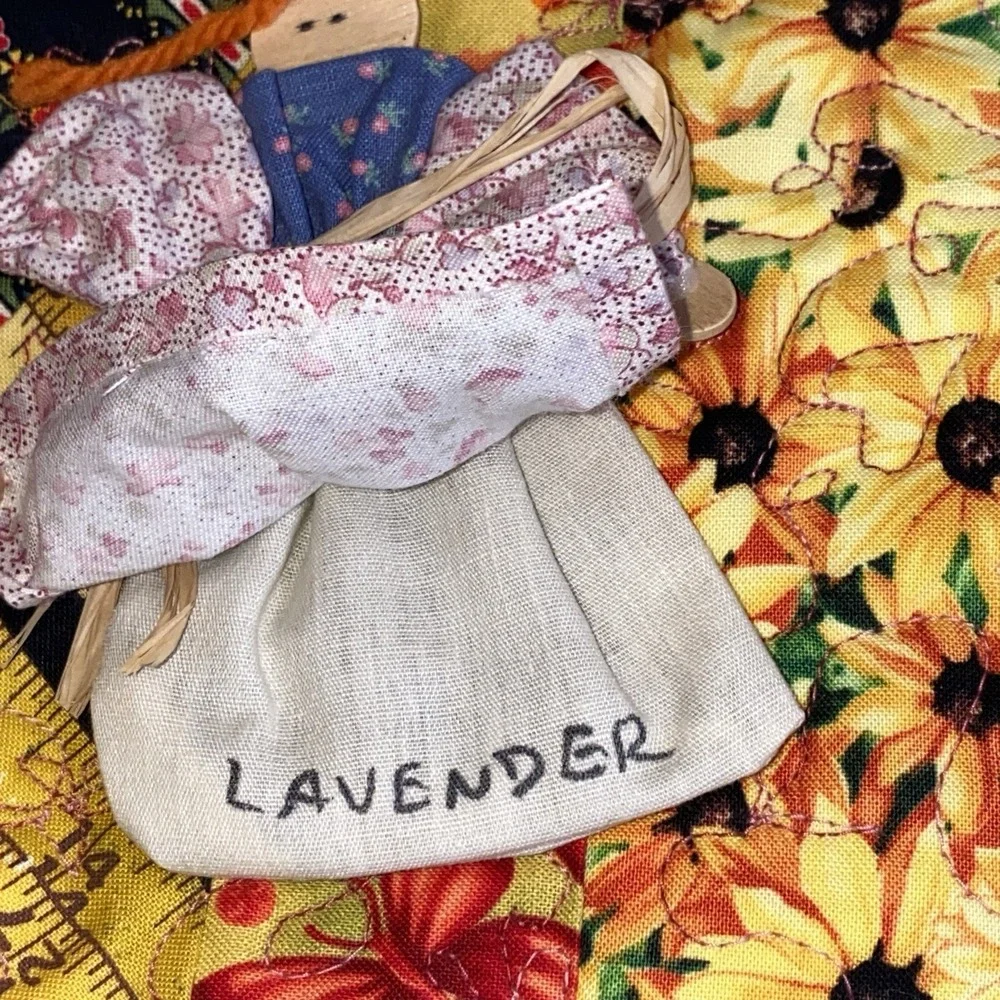 Vintage Warming Pouch Hot/Cold Pack Case Lavender Scented‎ Self Care Hand Made